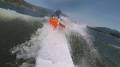 Wilson Reavley Powering Through Gorge Wave (photo from his gopro)