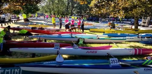 Pre-race staging 2022