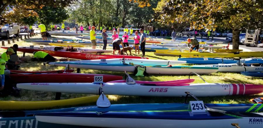 Pre-race staging 2022